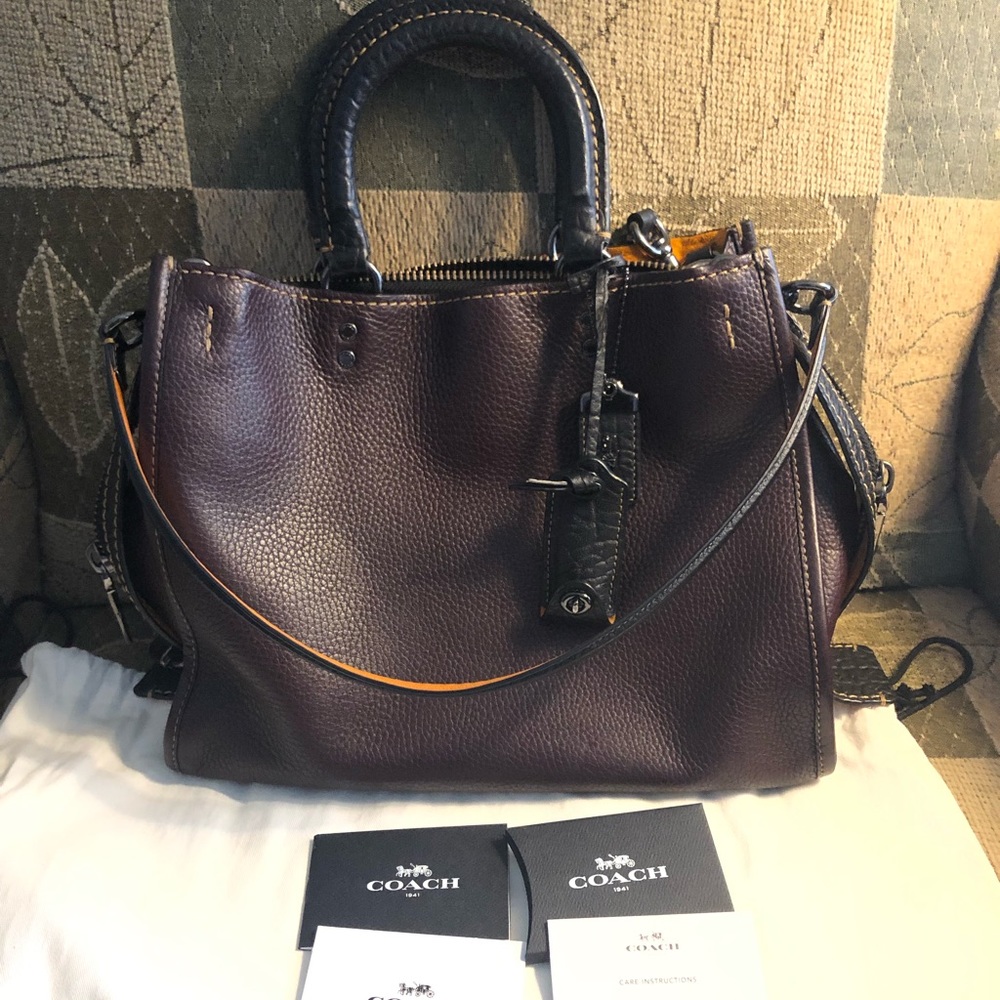 Coach 1941 Rogue 1st Generation Oxblood/black